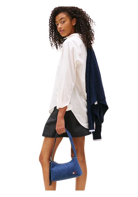 tommy hilfigher tjw cool denim shoulder bag Tommy Hilfiger | AW0AW178771AF